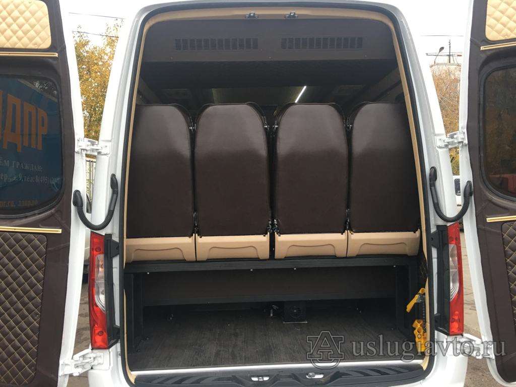 Автобус Mercedes - доработка салона повышенной комфортности | Услугиавто